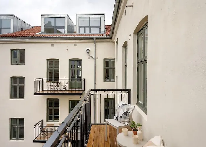 Dinbnb Grunerlokka I 3-bedroom With Balcony Осло
