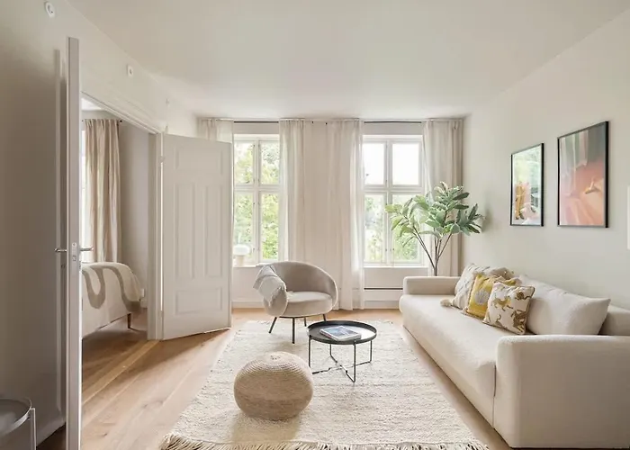 Апартаменты Dinbnb Grunerlokka I 3-bedroom With Balcony