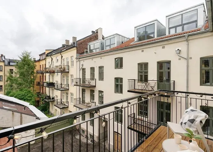Apartamento Dinbnb Grunerlokka I 3-bedroom With Balcony *